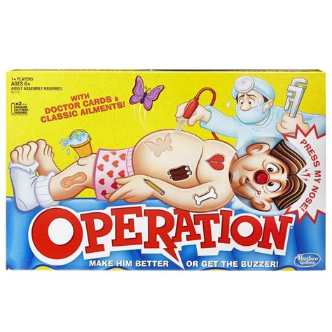 operation board game|Operation (game) .